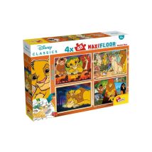 Puzzle enfant Lisciani Giochi Le Roi Lion double face 4x48 pièces multicolore