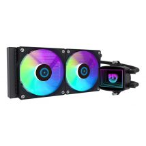 Hiditec LQ240 Processeur Refroidisseur de liquide tout-en-un 12 cm Noir 1 pièce(s)