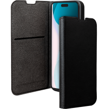 Folio iPhone 16 Plus Wallet Fonction Stand Noir - Certifié GRS Bigben
