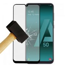 Film verre trempé 4D Noir compatible Samsung Galaxy A10 Galaxy M10