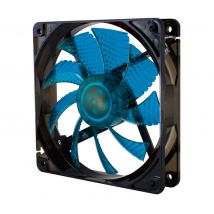 NOX Coolfan 120 LED Boitier PC Ventilateur 12 cm Noir, Bleu