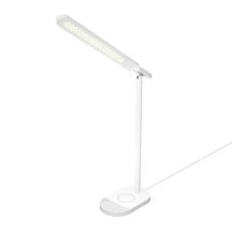 Evelatus EWC07 Lámpara de escritorio multimodo inteligente con cargador inalámbrico 5 W Blanco - Nuevo
