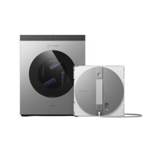 Winbot W3 Omni - Robot lave-vitre Ecovacs, Argent