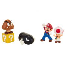 JAKKS PACIFIC Caja de 5 figuras de Mario - Nuevo