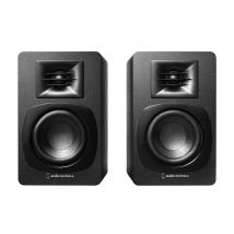 Audio-Technica AT-SP3X haut-parleur 2-voies Noir Avec fil &sans fil 30 W