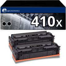 123CONSOMMABLES - 410X - Toners compatible avec HP CF410A CF410X 410A 410X pour HP Color Laserjet Pro MFP M477fdw M477fnw M477fdn M452nw M377dw M452dn