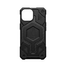 Coque pour iPhone 15 Plus MagSafe Monarch Pro Fibres de Carbone Noir