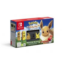 Switch & Pokémon: Let's Go, Evoli! - Console de jeux portables 15,8 cm (6.2 ) 32 Go Wifi Noir, Jaune