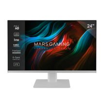 Mars Gaming MV-24 PC a schermo piatto 61 cm (24 ) 1920 x 1080 pixel Full HD LED Bianco - Nuovo