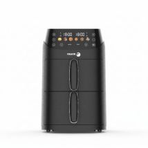 Friteuse à air chaud Air fryer double panier 5L 2000W Noir Fagor FG3301