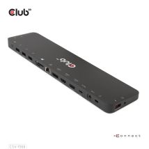 CLUB3D CSV-1566 base para portátil y replicador de puertos Acoplamiento USB 3.2 Gen 1 (3.1 Gen 1) Type-C Negro - Nuevo