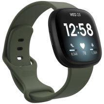 imoshion Bracelet silicone pour Fitbit Versa 4/ 3 / Sense (2) - Vert