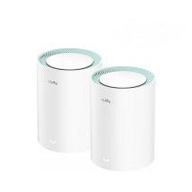 Cudy M1300 2-PACK sistema mesh Wi-Fi a doppia banda (2,4 GHz / 5 GHz) Wi-Fi 5 (802.11ac) Bianco 1 Interno - Nuovo