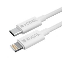 Kodak 30425873 câble de téléphone portable Blanc 1 m USB C Lightning