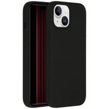 Accezz Coque Liquid Silicone pour iPhone 15 - Noir