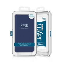 JAYM - Funda Folio Azul para Apple iPhone 13 Mini - Cierre magnético - Función de soporte de cine - Almacenamiento de tarjetas incluido - Nuevo