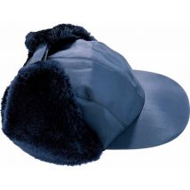 Casquette DELTA PLUS NORDIC isolante doublure fausse fourrure TU Bleu marine