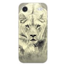 Coque en silicone - Compatible pour Apple iPhone 17 Air - design lionne