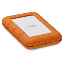 LaCie Rugged Secure disco duro externo 2 TB 2.5 USB Tipo C 3.2 Gen 1 (3.1 Gen 1) Naranja, Blanco - Nuevo