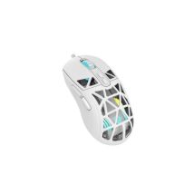 Mouse gaming cablato Oniverse Kryo 13800 DPI 7 pulsanti RGB Bianco - Nuovo