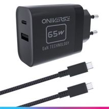 Cable adaptador AC 65 W USB-C 1,5 m Oniverse para Nintendo Switch 2 - Nuevo