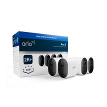 Arlo Pro Caméra de surveillance extérieure 5 2K+, kit de 4 caméras