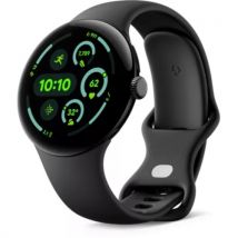 Pixel Watch 3 (Bluetooth) Boitier de 45 mm avec bracelet Noir mat