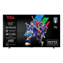 TCL 98C7K Televisor 2,49 m (98 ) 4K Ultra HD Smart TV Wifi Metálico 3000 cd / m² - Nuevo