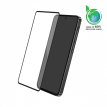 Protection d'écran en verre trempé (60% verre trempé recyclé) pour Samsung Galaxy A35/ A55 5G 2024, Noir