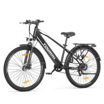 Touroll J1 Vélo Électrique, 27.5 vélo électrique Adulte, Moteur 250 W, Batterie 15.6AH, Autonomie 100 km, Shimano 7 Vitesses, Écran LCD Intelligent, 