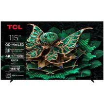 TCL 115C7K TV 2,92 m (115 ) 4K Ultra HD Smart TV Wifi Noir 3000 cd/m²