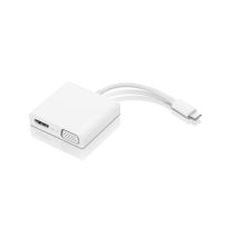 Lenovo GX90T33021 Adaptador gráfico USB 3840 x 2160 Pixeles Blanco - Nuevo