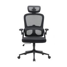 Sedia da ufficio ergonomica SIHOO M102C - Supporto lombare, braccioli ribaltabili, seduta ampia - Nero - Nuovo