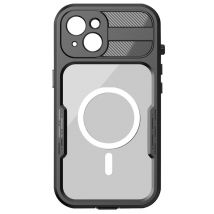 Coque Intégrale pour iPhone 14 Waterproof IP68 Redpepper Contour Noir