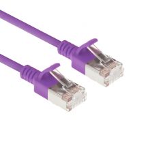 ACT DC7300 cable de red Púrpura 0,5 m Cat6a U/FTP (STP) - Nuevo