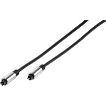 Vivanco 41826 câble InfiniBand et à fibres optiques 1,2 m Toslink ODT Noir