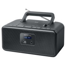 M-32 DB - Radio Réveil Bluetooth avec Double Alarme et Affichage LED