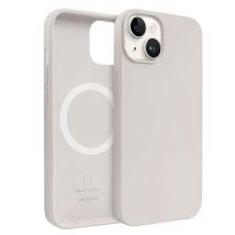 Crong Funda MagSafe Color Cover Magnética para iPhone 14 y iPhone 13 Beige - Nuevo