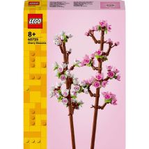 Set de construction décoratif LEGO 40725 Cherry Blossoms 430 pièces Rose pâle/rose foncé/blanc