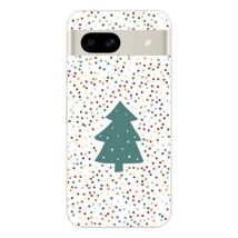 Funda de silicona - Compatible con Google Pixel 8a - diseño sapin de noel - Nuevo
