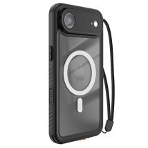 Coque pour iPhone Air Étanche IP68 Antichoc 2m avec Dragonne Inclus Noir