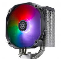 Silverstone SST-ARV140-ARGB système de refroidissement d'ordinateur Processeur Refroidisseur d'air 14 cm Noir, Gris 1 pièce(s)