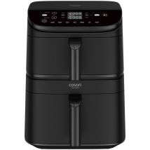 Cosori Turbo Tower Doppia 10,8 L Autonoma 2630 W Friggitrice ad aria calda Nera - Nuovo