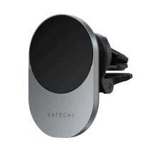 Chargeur Voiture pour Smartphone Magnétique sans Fil QI2 Gris
