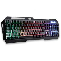 Amstrad KEY007 Teclado para juegos Negro - Nuevo
