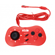 Mando MVS Mini compatible con Neo Geo Mini - SNK (Rojo) - Nuevo