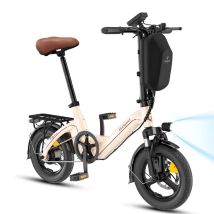 Bicicletta elettrica pieghevole mini Bodywel T16 Pro da 14? con motore da 250W, batteria da 36V 10Ah e supporto app - Nuovo