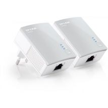 Kit Powerline Ethernet 500 Mbps 2 moduli RJ45 Crittografia AES - Nuovo