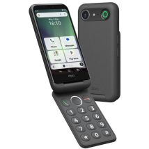 Doro Aurora A20 11,4 cm (4.5 ) SIM doble Android 14 4G USB Tipo C 4 GB 64 GB 3000 mAh Grafito - Nuevo