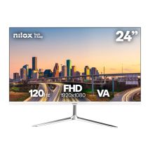 Nilox NXM24FHD1201W écran plat de PC 60,5 cm (23.8 ) 1920 x 1080 pixels Full HD LED Blanc